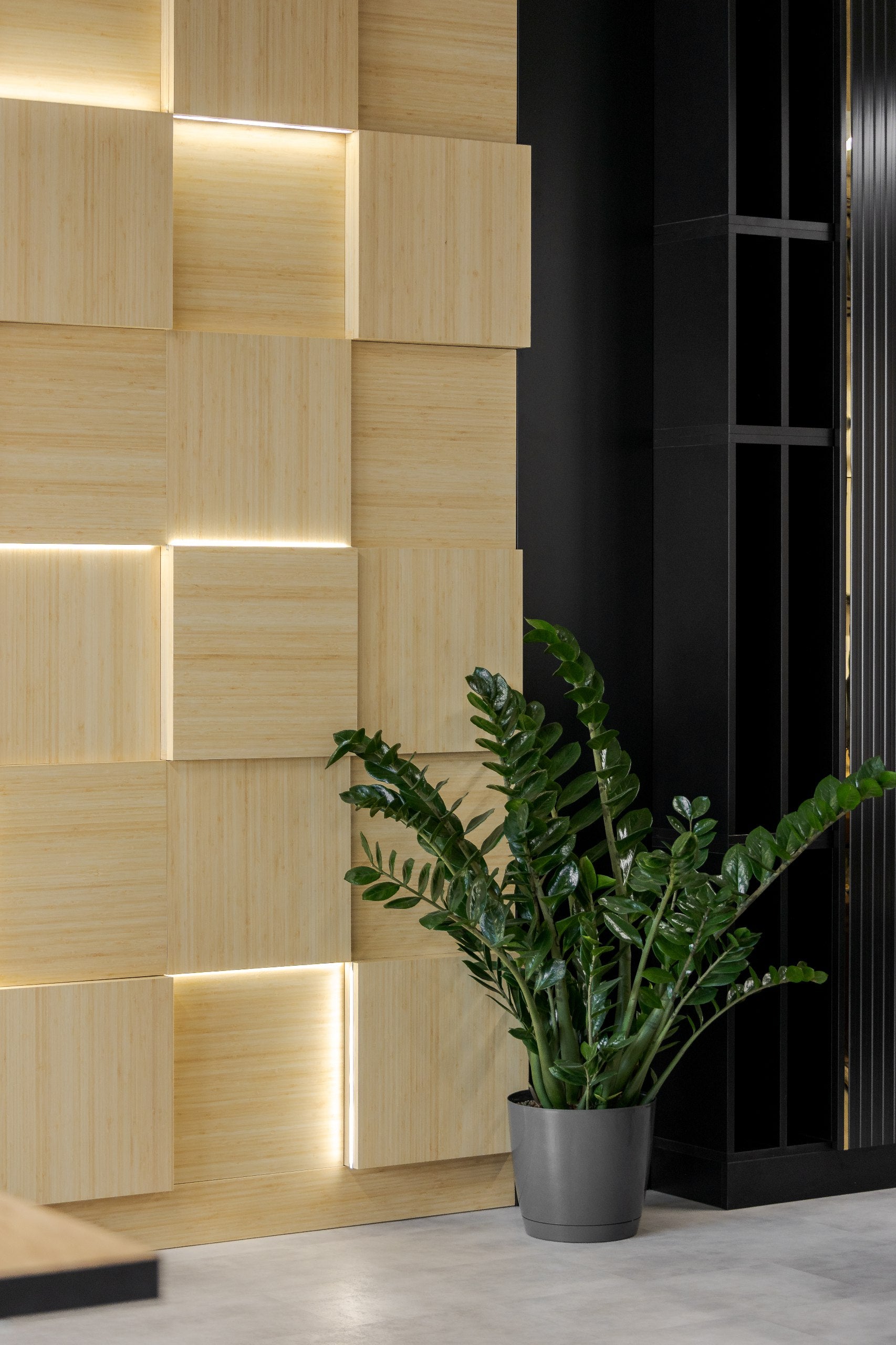 Oak panel with Backlighting -1pc
